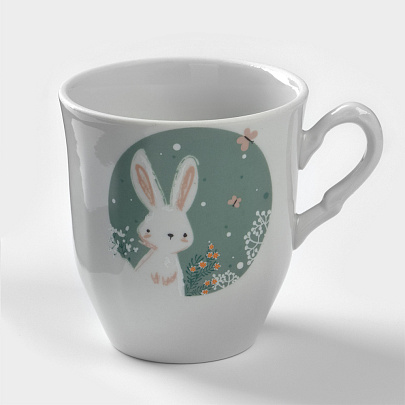  Кружка Bunny, 250 мл, фарфор 9712628 