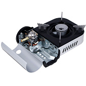 Плитка газовая ЕРМАК с цанговым захватом, переходник, кейс, алюминий, 25х20х7,7см 116-060 Плитка газовая ЕРМАК с цанговым захватом, переходник, кейс, алюминий, 25х20х7,7см 116-060