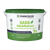 Краска для стен и потолков Oasis Kids&Bedroom FINNCOLOR База А 9 л Краска для стен и потолков Oasis Kids&Bedroom FINNCOLOR База А 9 л