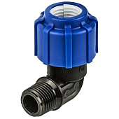 Отвод НР 25x1/2" PN 16 ПНД Отвод НР 25x1/2" PN 16 ПНД