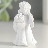 Сувенир Белоснежный ангел в платье с цветами, 5,2х3,3х3 см, полистоун, 5431778 Сувенир Белоснежный ангел в платье с цветами, 5,2х3,3х3 см, полистоун, 5431778
