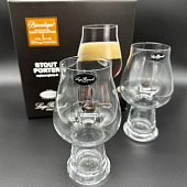  Набор бокалов для пива Stout - Porter Birrateque 600 мл хрустальное стекло 2 шт. 