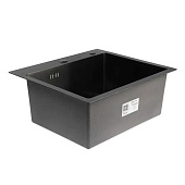  Мойка врезная нержавеющая сталь 3мм 50х44 Графит PVD AF95044F Aflorn 