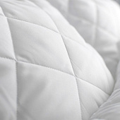  Подушка 70х70 Стеганая Бамбуковое волокно Comfort Белый 