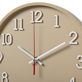 Часы настенные Рубин Классика, круг d=28 см, открытая стрелка, корпус бежевый, 2831-004 Часы настенные Рубин Классика, круг d=28 см, открытая стрелка, корпус бежевый, 2831-004