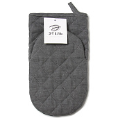 Варежка-прихватка Этель ECO grey, 15х28 см, 100% лён, 245 г/м2 10179633 Варежка-прихватка Этель ECO grey, 15х28 см, 100% лён, 245 г/м2 10179633