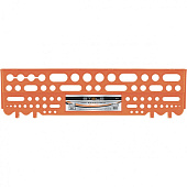 Полка для инструмента 625х75х170мм, оранжевая, Stels Полка для инструмента 625х75х170мм, оранжевая, Stels