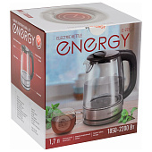 Чайник Energy E-237 2200Вт, 1.7л, диск, стекло Чайник Energy E-237 2200Вт, 1.7л, диск, стекло