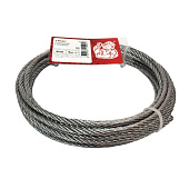 Трос стальной DIN 3055  4мм (5 м)