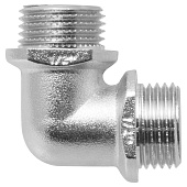  Угольник 1/2" НН с ограничителем ник 