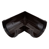 Угловой элемент 90° Docke PREMIUM, Шоколад Ral:8019 Угловой элемент 90° Docke PREMIUM, Шоколад Ral:8019