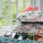  Комплект постельного белья Cleo сатин Notte Bianca с одеялом евро 32/010-NBO 