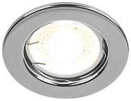 Светильник точечный встраиваемый под лампу GU5.3 ST1 50Вт круг хром MR16 (d80/монтажн d60) /ЭРА Светильник точечный встраиваемый под лампу GU5.3 ST1 50Вт круг хром MR16 (d80/монтажн d60) /ЭРА