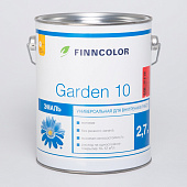  Эмаль алкидная матовая Finncolor Garden 10 База С 2.7л 