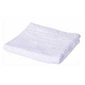 Полотенце 40х70 махровое х/б 100%, с бордюром косичка Белый Полотенце 40х70 махровое х/б 100%, с бордюром косичка Белый