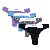 66011 Трусы-танга женские 95% хлопок 5% эластан (L) 66011 Трусы-танга женские 95% хлопок 5% эластан (L)