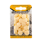 Заглушки декорат.12мм сосна (30 шт) "Element" Заглушки декорат.12мм сосна (30 шт) "Element"