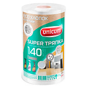 Супер тряпка UNICUM Econom 140л в рулоне 302449 Супер тряпка UNICUM Econom 140л в рулоне 302449