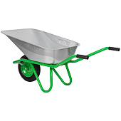 Тачка садово-строительная 1 колесная груз-ть 170 кг, обьем 90 л// Сибртех 689633 Тачка садово-строительная 1 колесная груз-ть 170 кг, обьем 90 л// Сибртех 689633