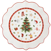 Блюдо "Magic of Christmas" 27х27х4см, фарфор, N0880112