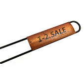  Решетка-гриль 1-2.SALE глубокая антиприг. 31х24х5см дл.65см хром. дер E1M 795373 