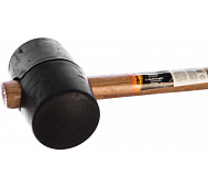 Киянка резиновая 680г, черная резина, деревянная рукоятка, Sparta Киянка резиновая 680г, черная резина, деревянная рукоятка, Sparta