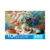  Пазлы TOPpuzzle 500 элементов Летний натюрмонт, Ф500-8743 