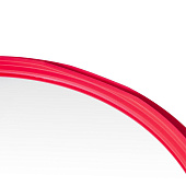 Крышка стеклянная с ободом Home Queen RED HOT, красная, D 26см 77156 Крышка стеклянная с ободом Home Queen RED HOT, красная, D 26см 77156