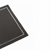 Сервировочная салфетка с каймой 45х30см серая DMP26