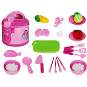 Игрушка Бытовая техника Мультиварка, свет/звук, 18,5х16,5х27,2 см, 5548-5 Игрушка Бытовая техника Мультиварка, свет/звук, 18,5х16,5х27,2 см, 5548-5