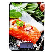 Весы кухонные, 8кг, рыба SA-6075F Весы кухонные, 8кг, рыба SA-6075F