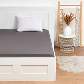 Простыня 220х240 Этель цв.серый, 100% хлопок, бязь, 9046013 Простыня 220х240 Этель цв.серый, 100% хлопок, бязь, 9046013