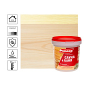  Лак для саун акриловый PARADE L30 Сауна & Баня П/мат 0,9л 
