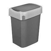  Контейнер для мусора 50,0л Smart Bin серый 434258111 Быт 