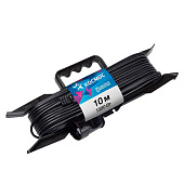 Удлинитель на рамке 1х10м 6А IP20 1.3кВт ПВС 2х0.75 КОСМОС Удлинитель на рамке 1х10м 6А IP20 1.3кВт ПВС 2х0.75 КОСМОС