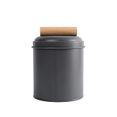 Банка для сыпучих продуктов, 1 л, графитовая, Local ANLAF-W7017-1B