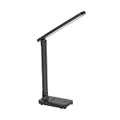 Светильник настольный LED 9Вт UL609 аккумулятор сенсор регулир темп света/яркости черный /Ultra Light