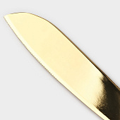  Набор для торта Elegance, 2 предмета: нож, лопатка, цвет золотой 9814675 
