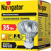 Лампа галоген.  GU10 35Вт 220В/Navigator