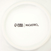  Сахарница Magistro «Бланш», 540 мл, фарфор, белая 10902581 
