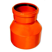 Переход эксцентрический ПП 160/110 наружный Переход эксцентрический ПП 160/110 наружный