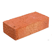  Кирпич керамический рядовой красный 250х120х65мм [М-100] /Черепаново 