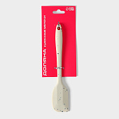 Лопатка Доляна «Гранит», 21 см, белый 4702250 Лопатка Доляна «Гранит», 21 см, белый 4702250