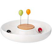  Менажница lefard "native" 23х4,5 см, 4 вилочки 474-212 