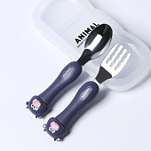 Набор детских столовых приборов в футляре «Коровки», 10105355 Набор детских столовых приборов в футляре «Коровки», 10105355