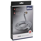  Шланг для душа 150см 1/2 нерж усиленный антивандальный GFmark 3789 