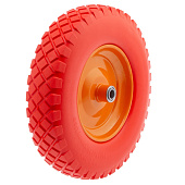 Колесо полиуретановое 4.80/4-8, дл.оси 90мм, подш. 20мм Palisad 68977/5 Колесо полиуретановое 4.80/4-8, дл.оси 90мм, подш. 20мм Palisad 68977/5