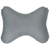  Подушка на подголовник SKYWAY 30х20 экокожа Серый 