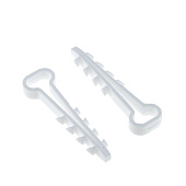 Дюбель-хомут d5-10мм бел. (уп.50шт) EKF Дюбель-хомут d5-10мм бел. (уп.50шт) EKF