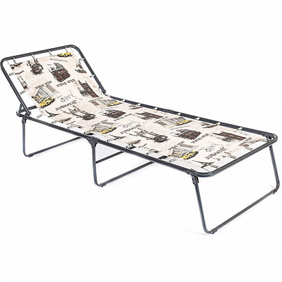  Раскладушка без матраса Надин с407/89 max 120кг 195х73х33 